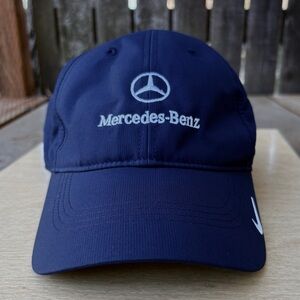 Nike Golf x Mercedes Benz Unisex Dri-Fit Ball Cap NWT In Navy Blue